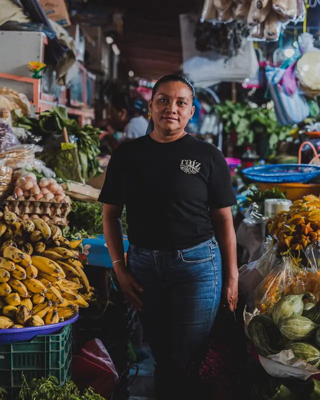 Mercado local de Puerto Escondido