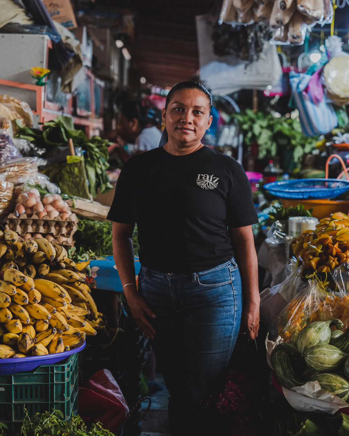 Mercado local de Puerto Escondido
